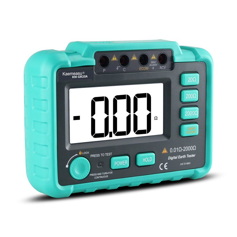 kaemesau AC 200V اختبار مقاومة التربة Megohmmeter اختبار مقاومة الدائرة القياسية اختبار مقاومة الأرض GR20A