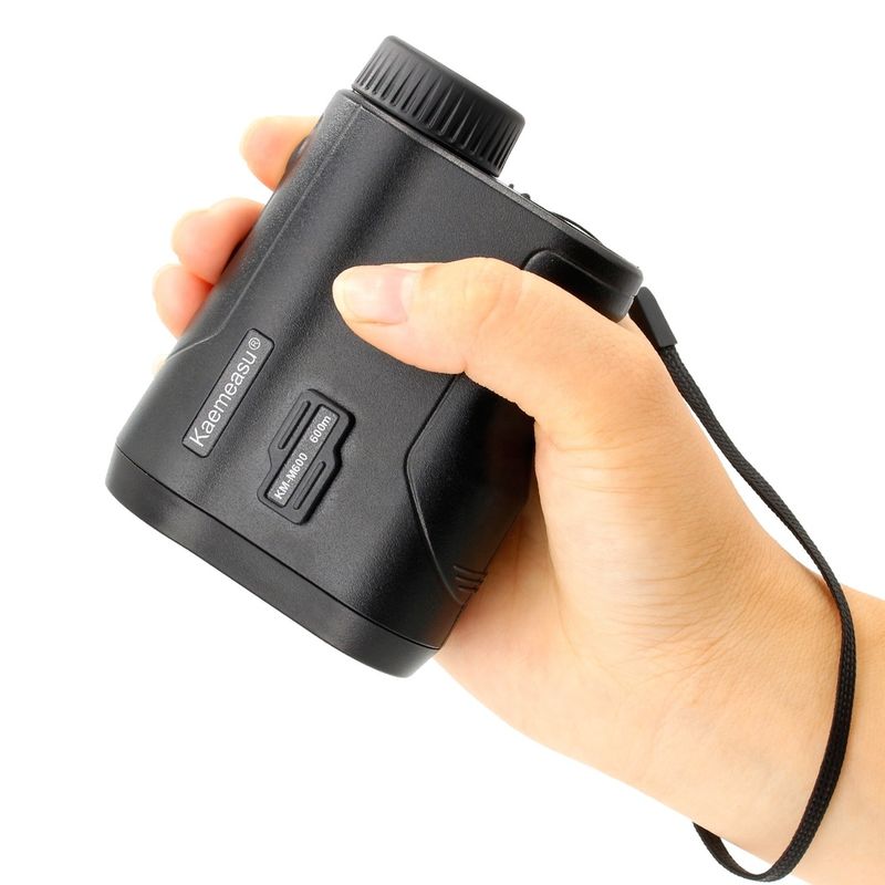 تلسكوب ليزر مقياس مسافة محمول USB شحن ليزر مقياس المسافة غولف أحادية العين مطاردة مقياس مسافة 600M / 656Yd