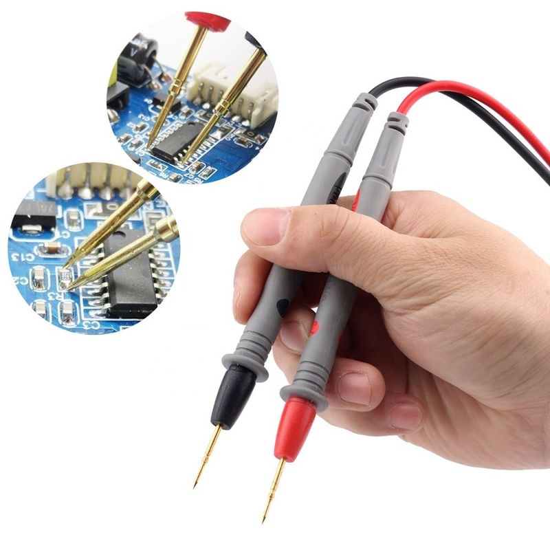 مصنع قلم متعدد الأعداد الرقمي كابل اختبار المسبار الرصاص 1000v 20a كابل اختبار الرصاص المسبار سلك القلم