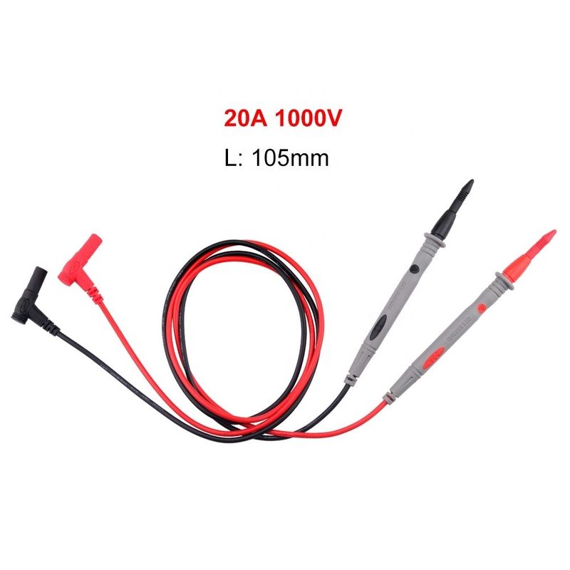 مصنع قلم متعدد الأعداد الرقمي كابل اختبار المسبار الرصاص 1000v 20a كابل اختبار الرصاص المسبار سلك القلم