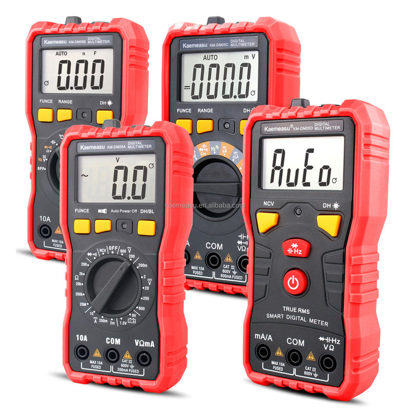 ميني محمول أوتو المدى Multitester 6000 يحتسب NCV الكهربائي الرقمية الذكية المعدات المتعددة مثالية للمحترفين