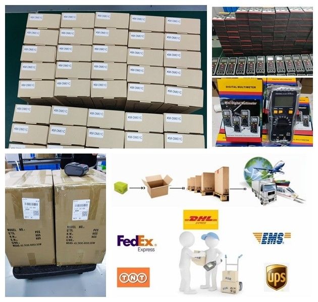 اختبار متعدد مكافحة الحرق عالي الدقة 6000 الحسابات المدى التلقائي Diode Ture RMS اختبار مقاومة الجهد الكهربائي الملمترات
