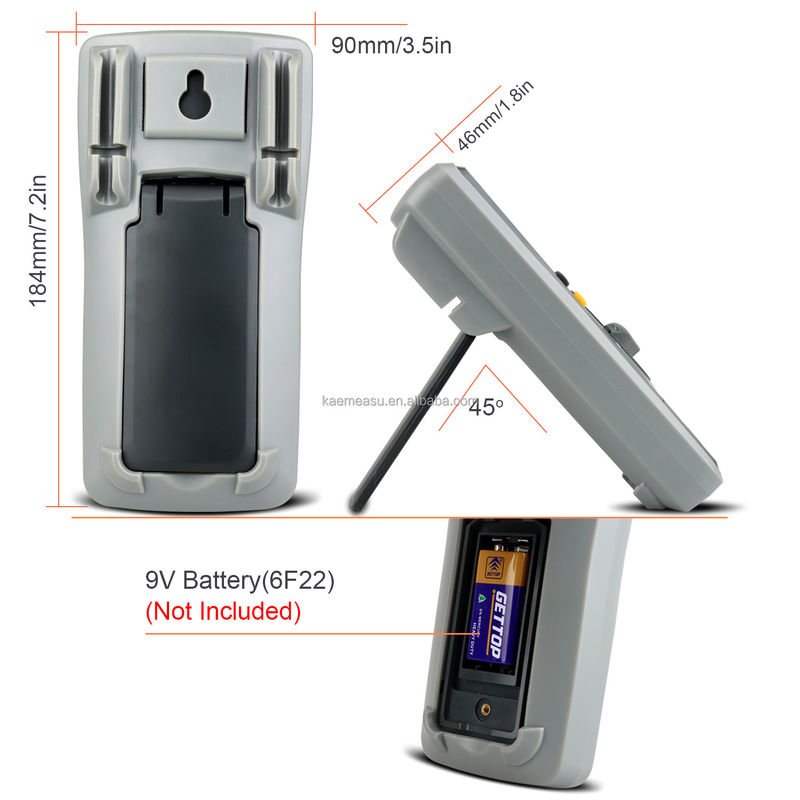 03B المعدات الرقمية المهنية DC AC الجهد الحالي المقاومة الحقيقية RMS LED Diode Test Auto Range Universal Meter