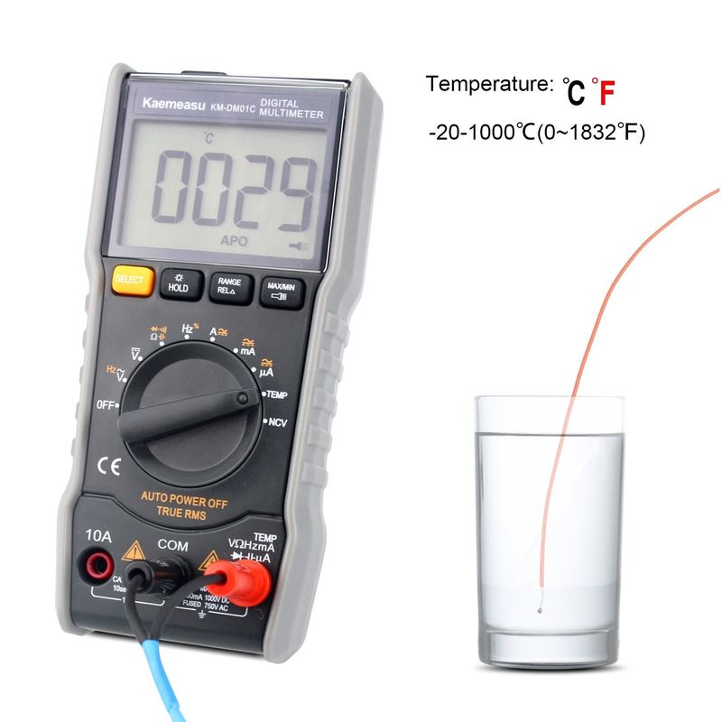 OEM ODM الجهاز الرقمي متعدد الاختبار T-rms الالكتروني المليمترا Ncv أوم هرتز الاختبار avometer ميني المليمترا المحمول للبيع