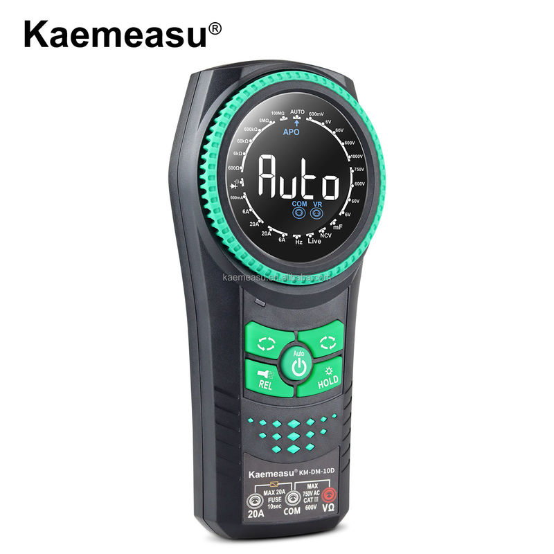 المليمتر الذكي عدادات الجهد الكاشف المليمتر الرقمي المليمتر الذكي المفتاح الدواري -20-50C Max. التيار المستمر 20mA