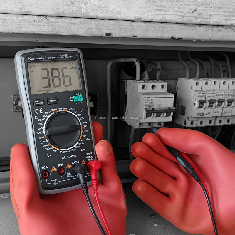 أجهزة متعددة المقاييس الرقمية للسيارات NCV TRMS مقياس الجهد المقعد Diode Test Continuity Buzzer Multimetro Smart