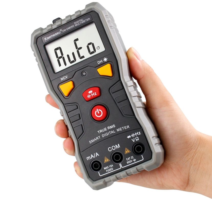 عداد متعدد الأجهزة الرقمية الجيبية DC / AC متعددة الوظائف سعة عالية الدقة Ncv Ohm Hz Tester Auto Range Digital Multimeter