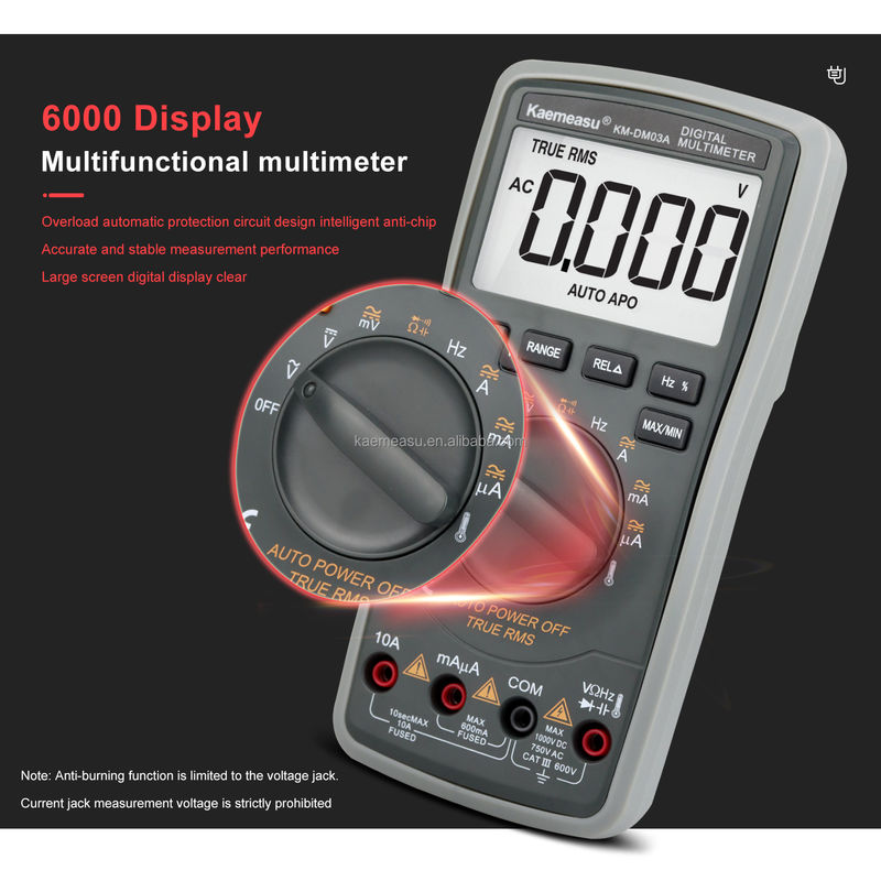 OEM ODM الكم المعدل الإلكتروني الصناعي 1000v Ac Dc الكم المعدل الرقمي الكم المعدل المهني