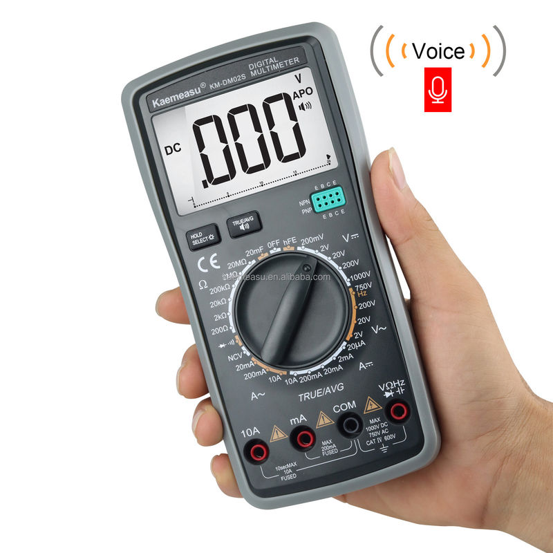 بيع ساخن Autoranging Multitester DC/AC NCV T-rms الكهربائية الذكية مع True RMS أجهزة متعددة الأعداد الرقمية