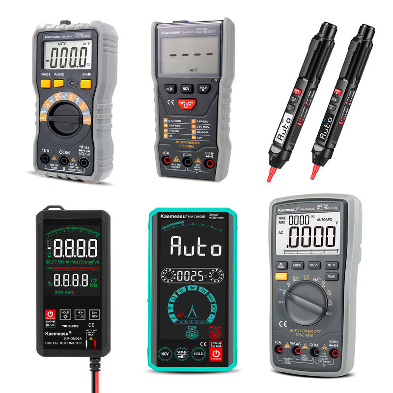 OEM ODM الكترونية المتعددة DC AC NCV المهنية True RMS Tester النطاق الآلي تقرير الصوت الذكي المتعددات