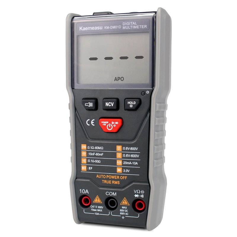أجهزة متعددة المدى التلقائية 3 5/6 أرقام DC/AC True-rms Digital Multimeter مع Ncv Multimeter Tester