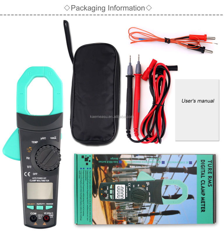 6000 العد AC Dc التيار المتعدد Aneng عدادات الجهد العدادات الرقمية العدادات