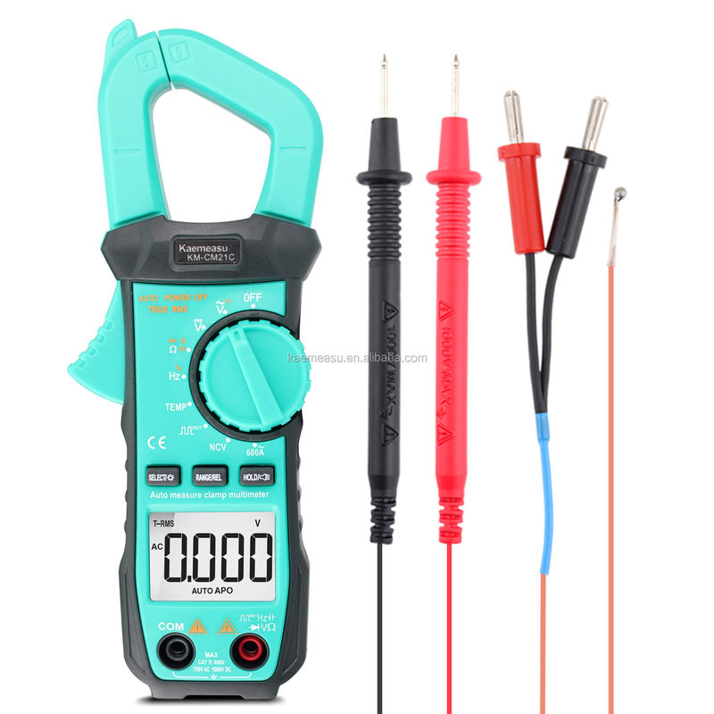 عداد المقبض المصغرة الكهربائية متعددة الكهرباء NCV 1000v الرقمية AC DC عداد المقاومة العداد 6000 العدد