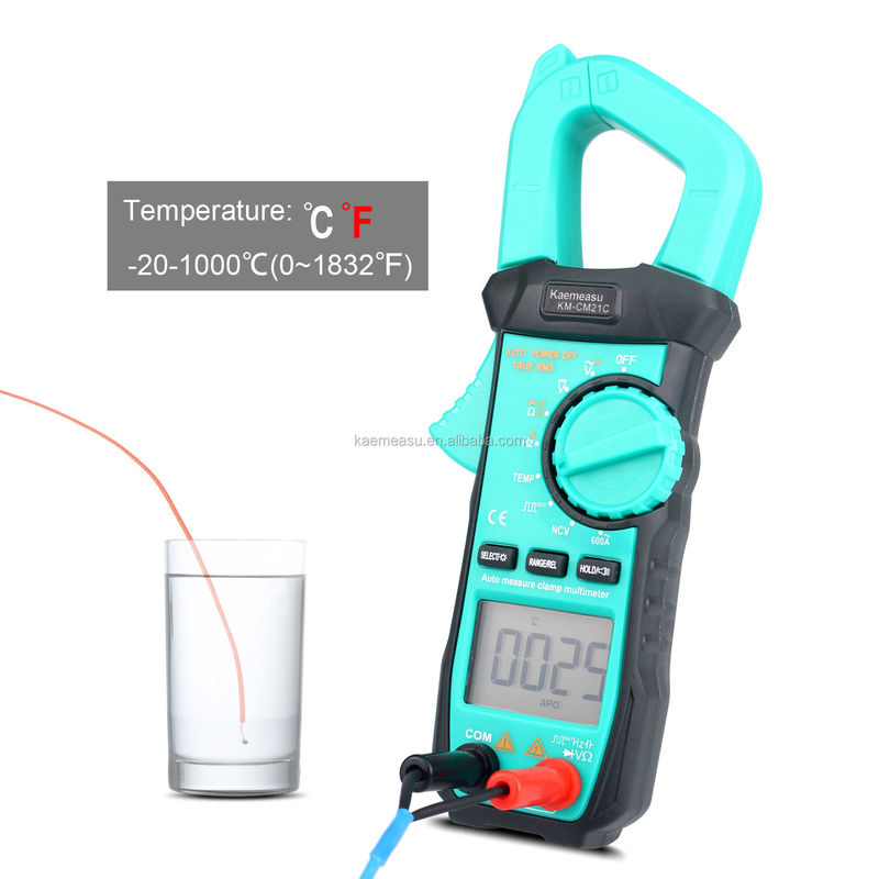 عداد المقبض المصغرة الكهربائية متعددة الكهرباء NCV 1000v الرقمية AC DC عداد المقاومة العداد 6000 العدد