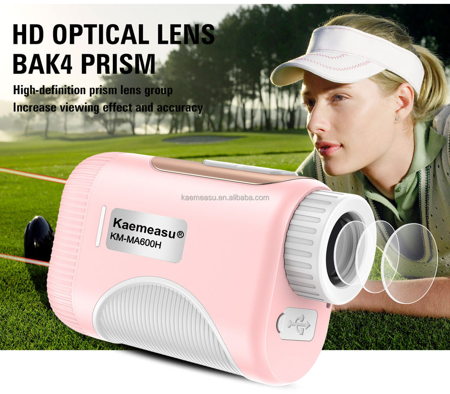 OEM 1000m Golf Slope Scope Laser Distance Meter Golf Laser Rangefinders اللون الوردي للأطفال والنساء