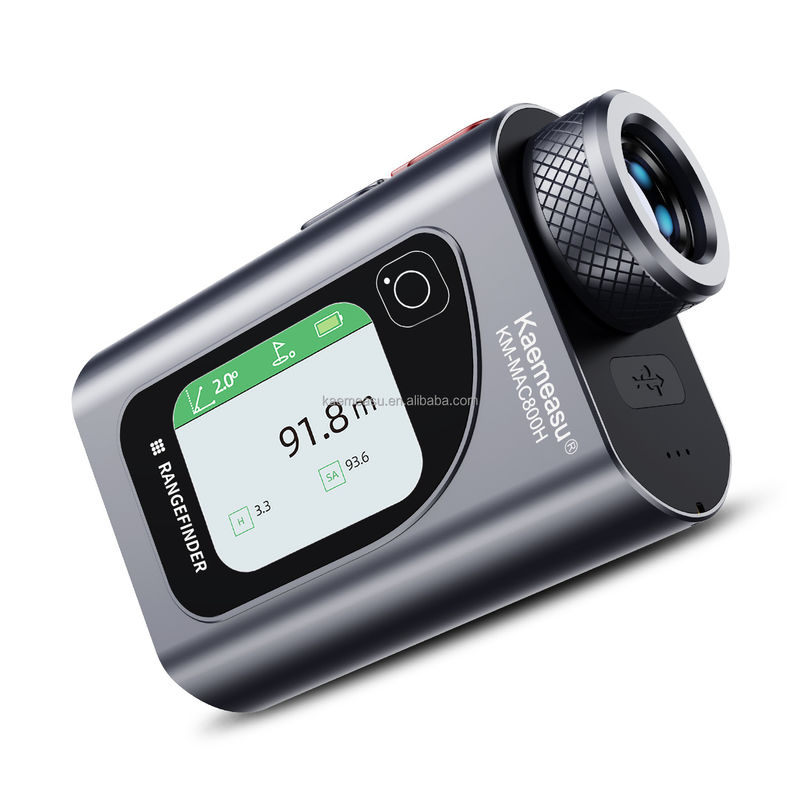 600m 5 Star Laser Range Finder مقياس المسافة الرقمي جهاز قياس محمول للاستخدام الصناعي في صيد الغولف