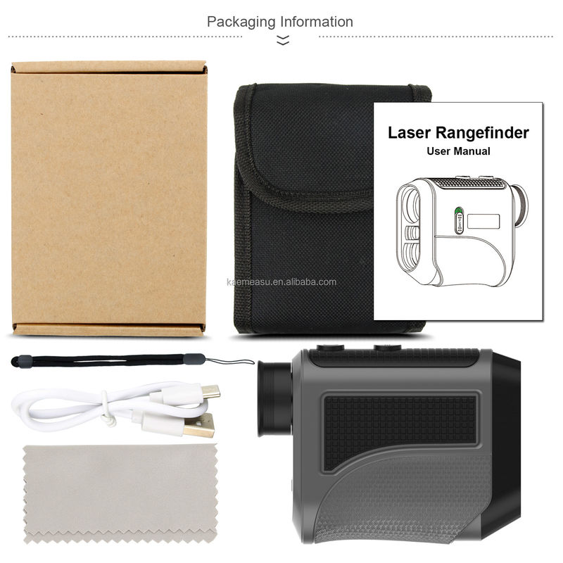 F600m Golf Rangefinder Slope Flag Lock ليزر ليزر خفيف الوزن للاستخدام المهني للغولف