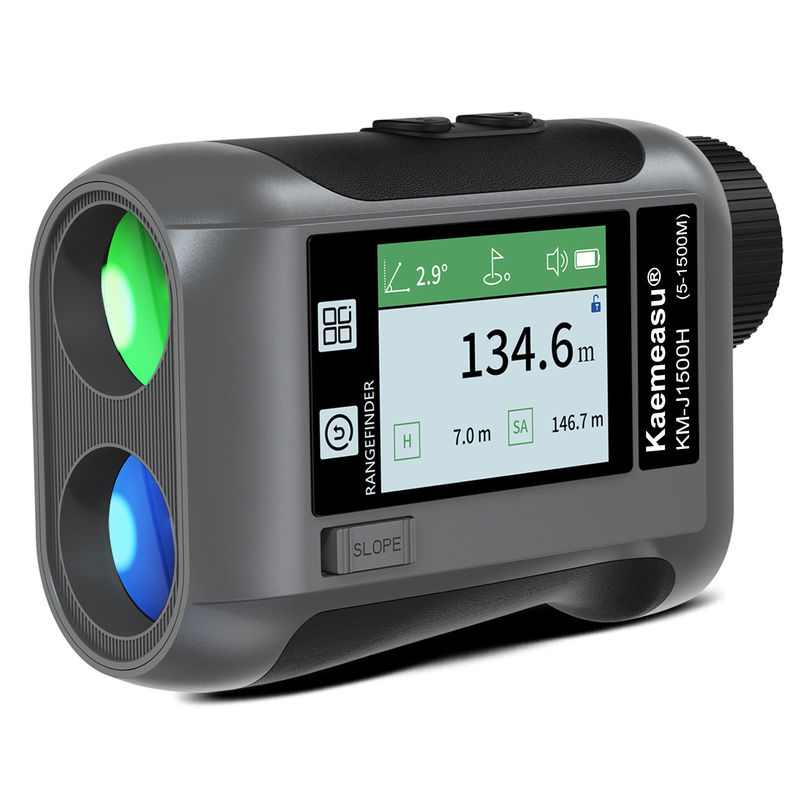 شاشة LCD للجولف الرياضي ليزر مقياس المدى الأدوات البصرية صيد أجهزة قياس الضوء التلسكوب الذكي للجولف